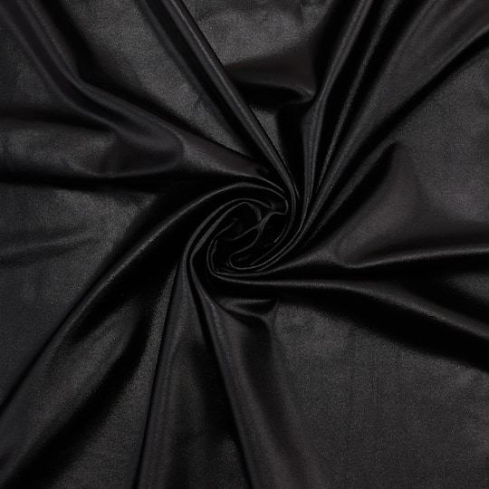 Cosplay by Yaya Han Metallic Black 4-Way Stretch Fabric